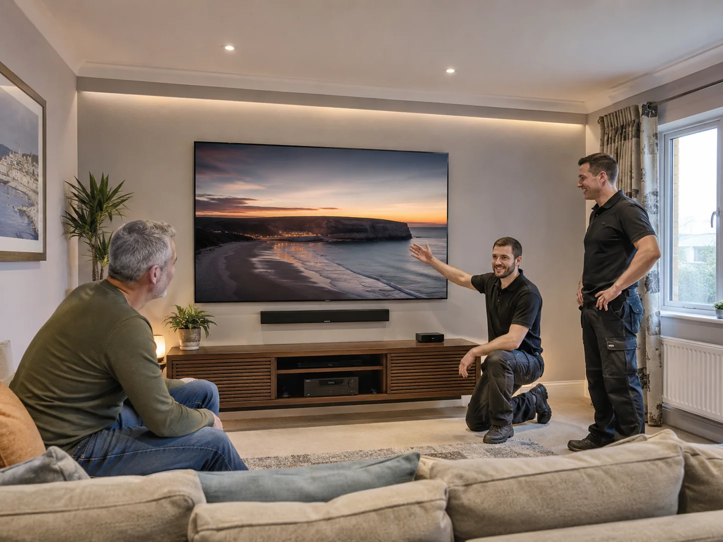 Home cinema installation near Ringwood